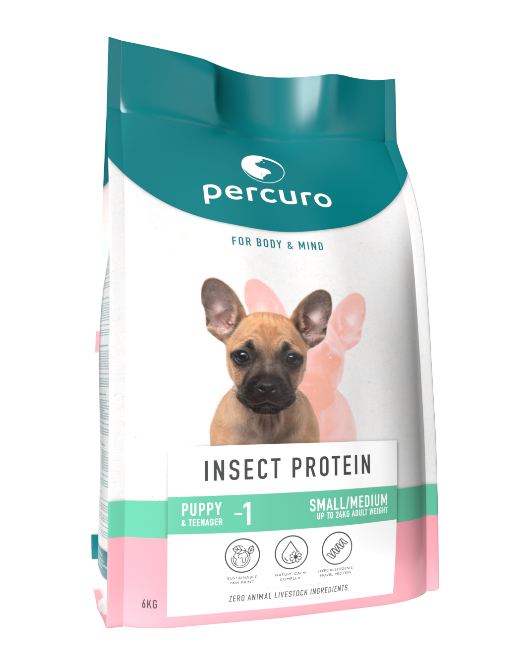 Puppy Small/Medium Breed Dry Dog Food 6KG